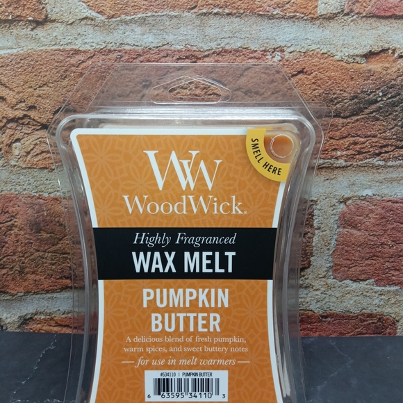 WoodWick Pumpkin Butter Wax Melts (Lot of 3) - Picture 2 of 4